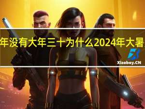 2022年没有大年三十为什么 2024年大暑是几月几号
