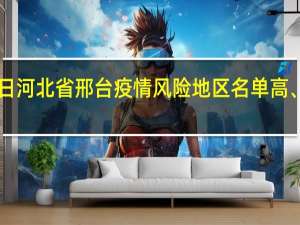 2022年01月03日河北省邢台疫情风险地区名单高、中、低风险数据消息