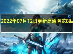 2022年07月12日更新 高通骁龙8+直屏旗舰：努比亚40S Pro发布会定档