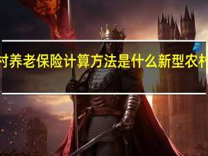 2022新型农村养老保险计算方法是什么　新型农村养老保险怎么缴纳