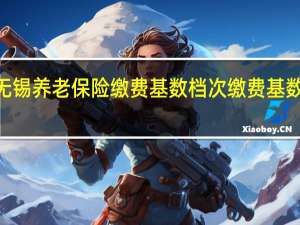 2022无锡养老保险缴费基数档次 缴费基数调整多少钱