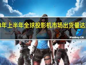 2023年上半年全球投影机市场出货量达到898万台