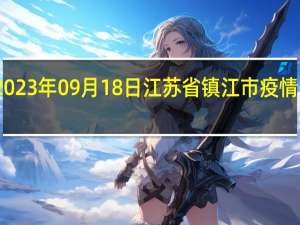 2023年09月18日江苏省镇江市疫情大数据-今日/今天疫情全网搜索最新实时消息动态情况通知播报