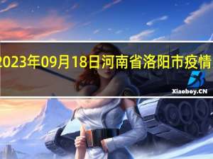 2023年09月18日河南省洛阳市疫情大数据-今日/今天疫情全网搜索最新实时消息动态情况通知播报