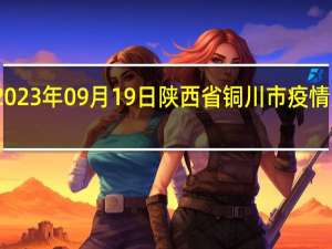 2023年09月19日陕西省铜川市疫情大数据-今日/今天疫情全网搜索最新实时消息动态情况通知播报
