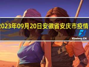 2023年09月20日安徽省安庆市疫情大数据-今日/今天疫情全网搜索最新实时消息动态情况通知播报
