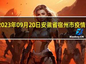 2023年09月20日安徽省宿州市疫情大数据-今日/今天疫情全网搜索最新实时消息动态情况通知播报