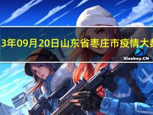 2023年09月20日山东省枣庄市疫情大数据-今日/今天疫情全网搜索最新实时消息动态情况通知播报