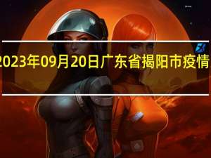 2023年09月20日广东省揭阳市疫情大数据-今日/今天疫情全网搜索最新实时消息动态情况通知播报