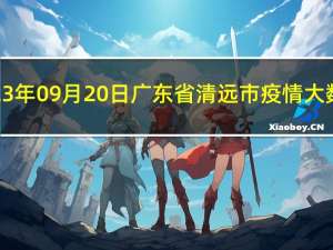 2023年09月20日广东省清远市疫情大数据-今日/今天疫情全网搜索最新实时消息动态情况通知播报