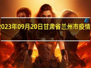 2023年09月20日甘肃省兰州市疫情大数据-今日/今天疫情全网搜索最新实时消息动态情况通知播报