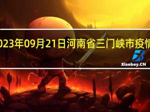 2023年09月21日河南省三门峡市疫情大数据-今日/今天疫情全网搜索最新实时消息动态情况通知播报