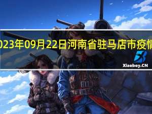 2023年09月22日河南省驻马店市疫情大数据-今日/今天疫情全网搜索最新实时消息动态情况通知播报