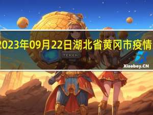 2023年09月22日湖北省黄冈市疫情大数据-今日/今天疫情全网搜索最新实时消息动态情况通知播报