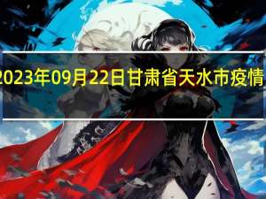 2023年09月22日甘肃省天水市疫情大数据-今日/今天疫情全网搜索最新实时消息动态情况通知播报