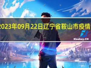 2023年09月22日辽宁省鞍山市疫情大数据-今日/今天疫情全网搜索最新实时消息动态情况通知播报