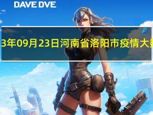 2023年09月23日河南省洛阳市疫情大数据-今日/今天疫情全网搜索最新实时消息动态情况通知播报