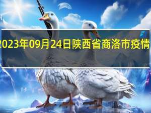2023年09月24日陕西省商洛市疫情大数据-今日/今天疫情全网搜索最新实时消息动态情况通知播报