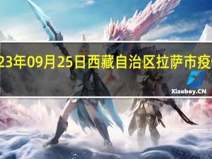 2023年09月25日西藏自治区拉萨市疫情大数据-今日/今天疫情全网搜索最新实时消息动态情况通知播报