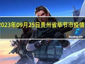2023年09月25日贵州省毕节市疫情大数据-今日/今天疫情全网搜索最新实时消息动态情况通知播报