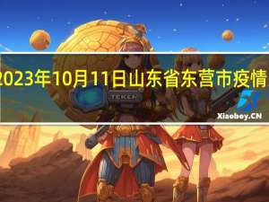 2023年10月11日山东省东营市疫情大数据-今日/今天疫情全网搜索最新实时消息动态情况通知播报