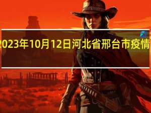 2023年10月12日河北省邢台市疫情大数据-今日/今天疫情全网搜索最新实时消息动态情况通知播报