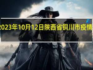 2023年10月12日陕西省铜川市疫情大数据-今日/今天疫情全网搜索最新实时消息动态情况通知播报