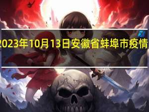 2023年10月13日安徽省蚌埠市疫情大数据-今日/今天疫情全网搜索最新实时消息动态情况通知播报