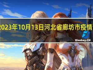 2023年10月13日河北省廊坊市疫情大数据-今日/今天疫情全网搜索最新实时消息动态情况通知播报