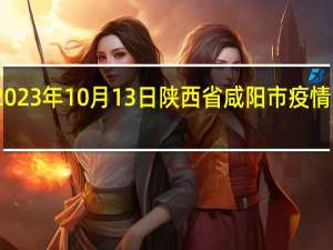 2023年10月13日陕西省咸阳市疫情大数据-今日/今天疫情全网搜索最新实时消息动态情况通知播报