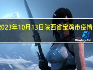 2023年10月13日陕西省宝鸡市疫情大数据-今日/今天疫情全网搜索最新实时消息动态情况通知播报