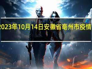 2023年10月14日安徽省亳州市疫情大数据-今日/今天疫情全网搜索最新实时消息动态情况通知播报