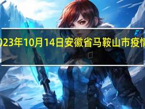 2023年10月14日安徽省马鞍山市疫情大数据-今日/今天疫情全网搜索最新实时消息动态情况通知播报