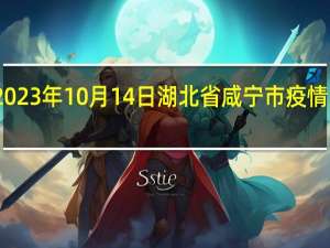 2023年10月14日湖北省咸宁市疫情大数据-今日/今天疫情全网搜索最新实时消息动态情况通知播报