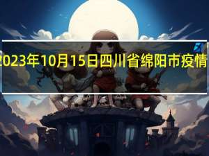 2023年10月15日四川省绵阳市疫情大数据-今日/今天疫情全网搜索最新实时消息动态情况通知播报