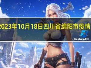 2023年10月18日四川省绵阳市疫情大数据-今日/今天疫情全网搜索最新实时消息动态情况通知播报