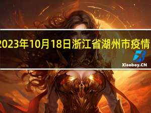 2023年10月18日浙江省湖州市疫情大数据-今日/今天疫情全网搜索最新实时消息动态情况通知播报