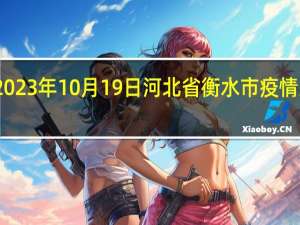 2023年10月19日河北省衡水市疫情大数据-今日/今天疫情全网搜索最新实时消息动态情况通知播报