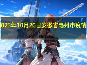 2023年10月20日安徽省亳州市疫情大数据-今日/今天疫情全网搜索最新实时消息动态情况通知播报