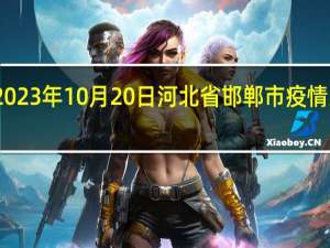 2023年10月20日河北省邯郸市疫情大数据-今日/今天疫情全网搜索最新实时消息动态情况通知播报