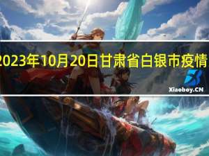 2023年10月20日甘肃省白银市疫情大数据-今日/今天疫情全网搜索最新实时消息动态情况通知播报