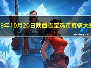 2023年10月20日陕西省宝鸡市疫情大数据-今日/今天疫情全网搜索最新实时消息动态情况通知播报