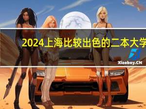 2024上海比较出色的二本大学