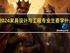2024家具设计与工程专业主要学什么课程