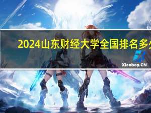 2024山东财经大学全国排名多少