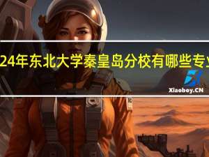 2024年东北大学秦皇岛分校有哪些专业比较好