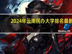 2024年云南民办大学排名最新