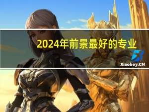2024年前景最好的专业