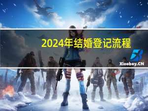 2024年结婚登记流程