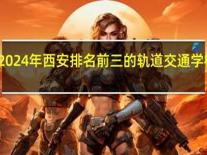 2024年西安排名前三的轨道交通学校名单